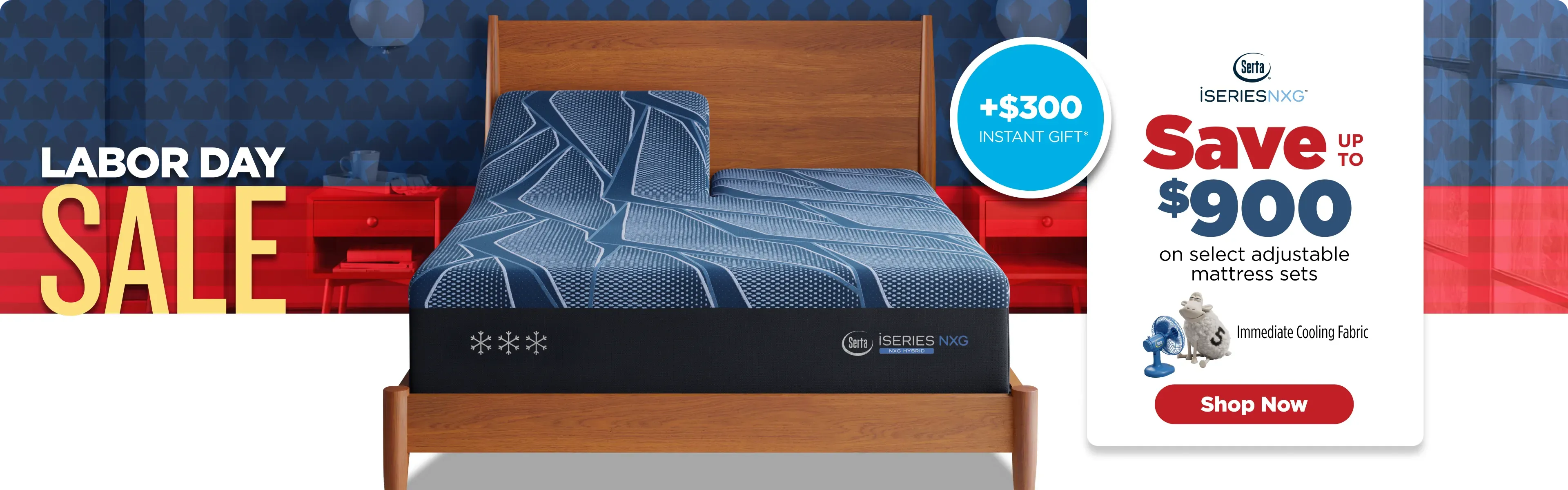 Labor Day Sale Serta iSeries NXG